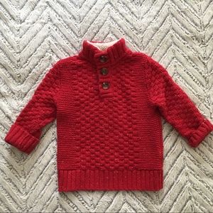 3 for $15 Cat & Jack Red Knit Pullover Sweater 2T